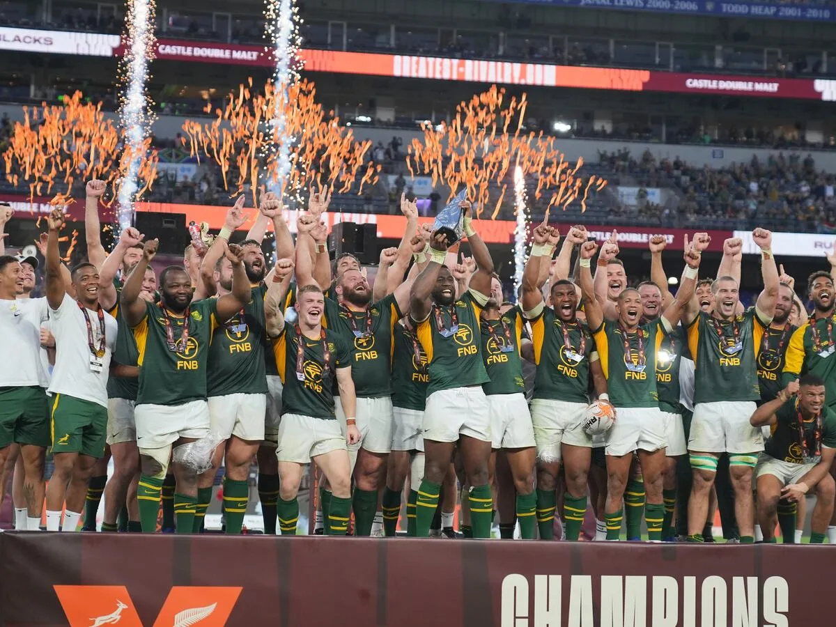 South Africa wins the Greatest Rivalry series 3-1 win, beating New Zealand 43-28 in the final test