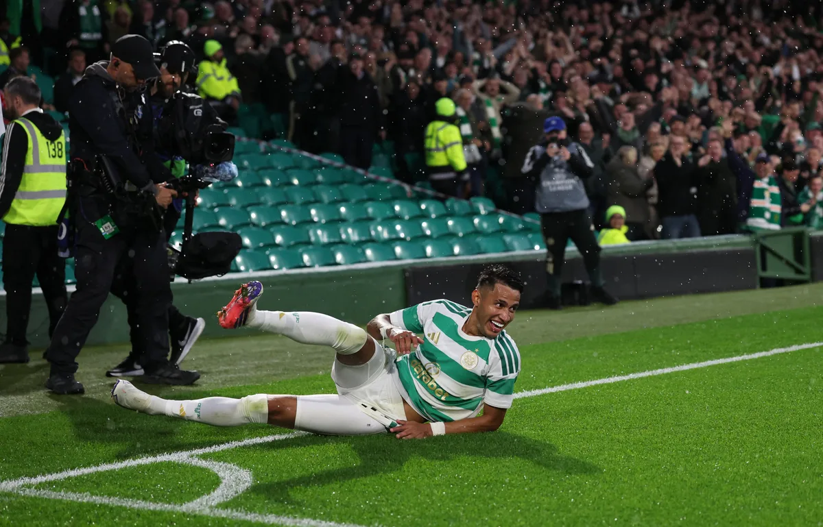 El colombiano Camilo Durán brilló con el Celtic de Escocia y se metió al top-5 de goleadores colombianos en la historia de la Champions League