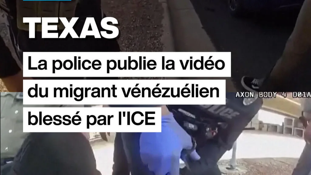 Texas : la police publie la vidéo du migrant vénézuélien blessé par l'ICE