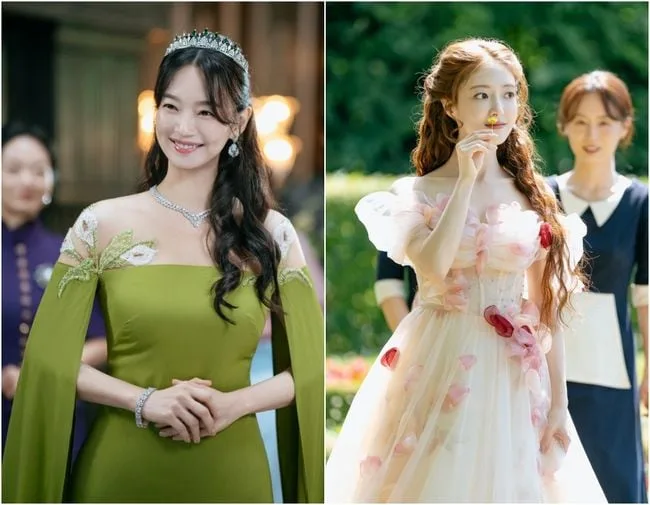 신민아, 우아한 드레스 자태 황홀..이세영은 '순수+욕망' 폭풍 ('재혼 황후')