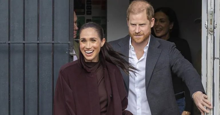 Harry e Meghan em primeiro compromisso público juntos