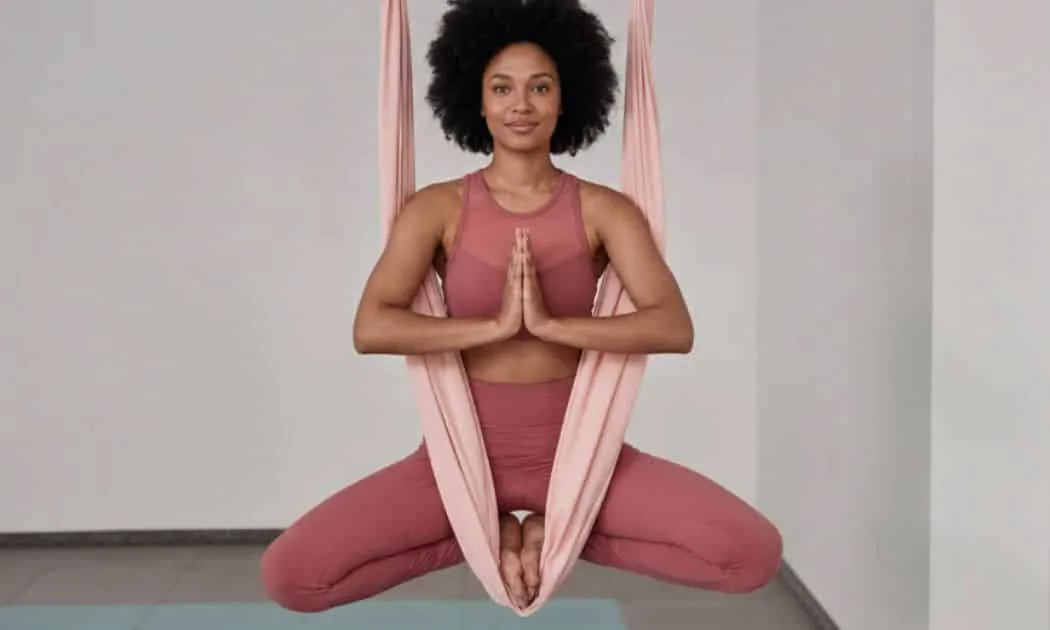 Yoga aéreo: o que é e como funciona a prática com tecido