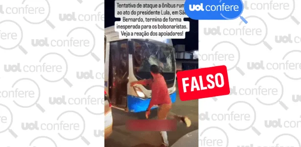 Vídeo mostra briga de trânsito no AP; não ataque a ônibus de petistas em SP