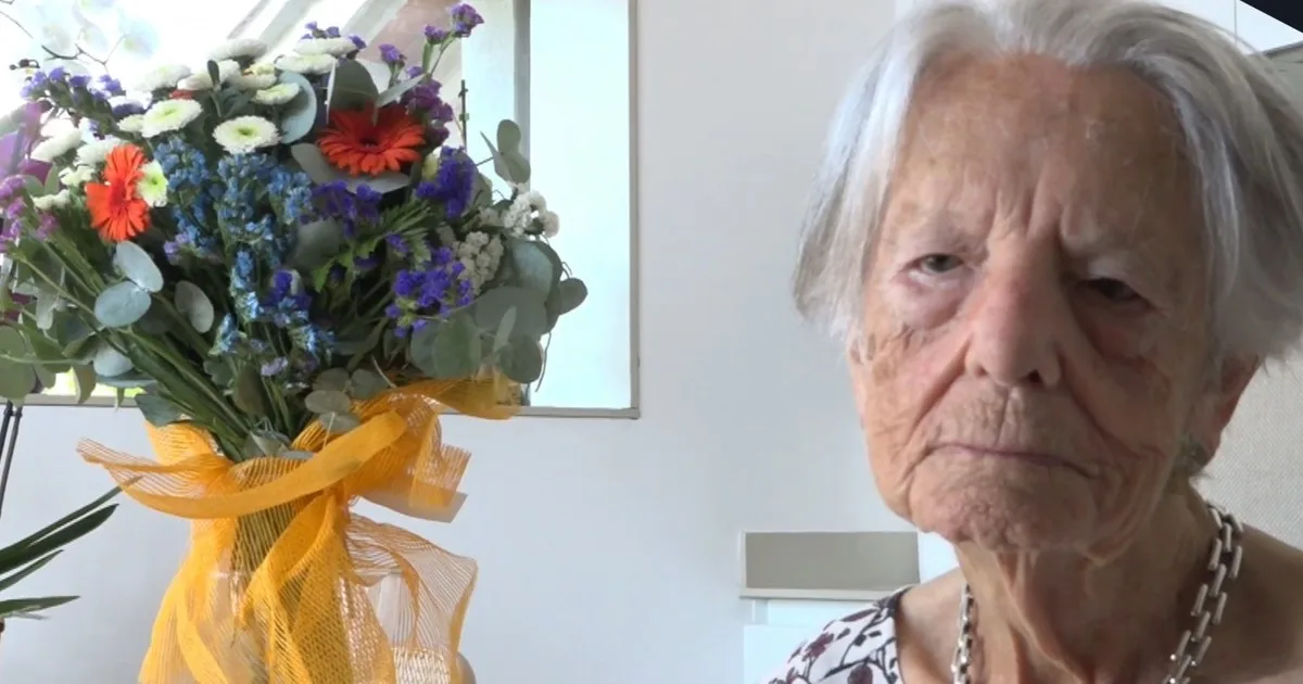 Carme Noguera, la mujer más longeva de Cataluña, cumplió 112 años: “He comido, dormido y trabajado como todo el mundo”