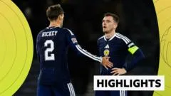 Scotland let lead slip in abject defeat by Slovenia