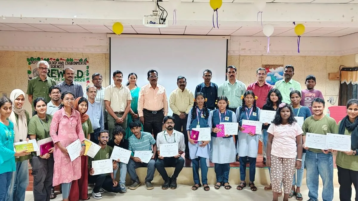 Wildlife Week observed in Pondicherry University