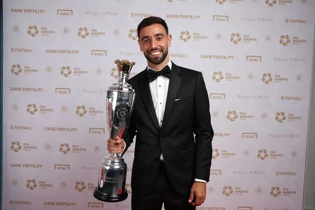Full list of PFA Awards winners and Team of the Year as Bruno Fernandes enjoys clean sweep