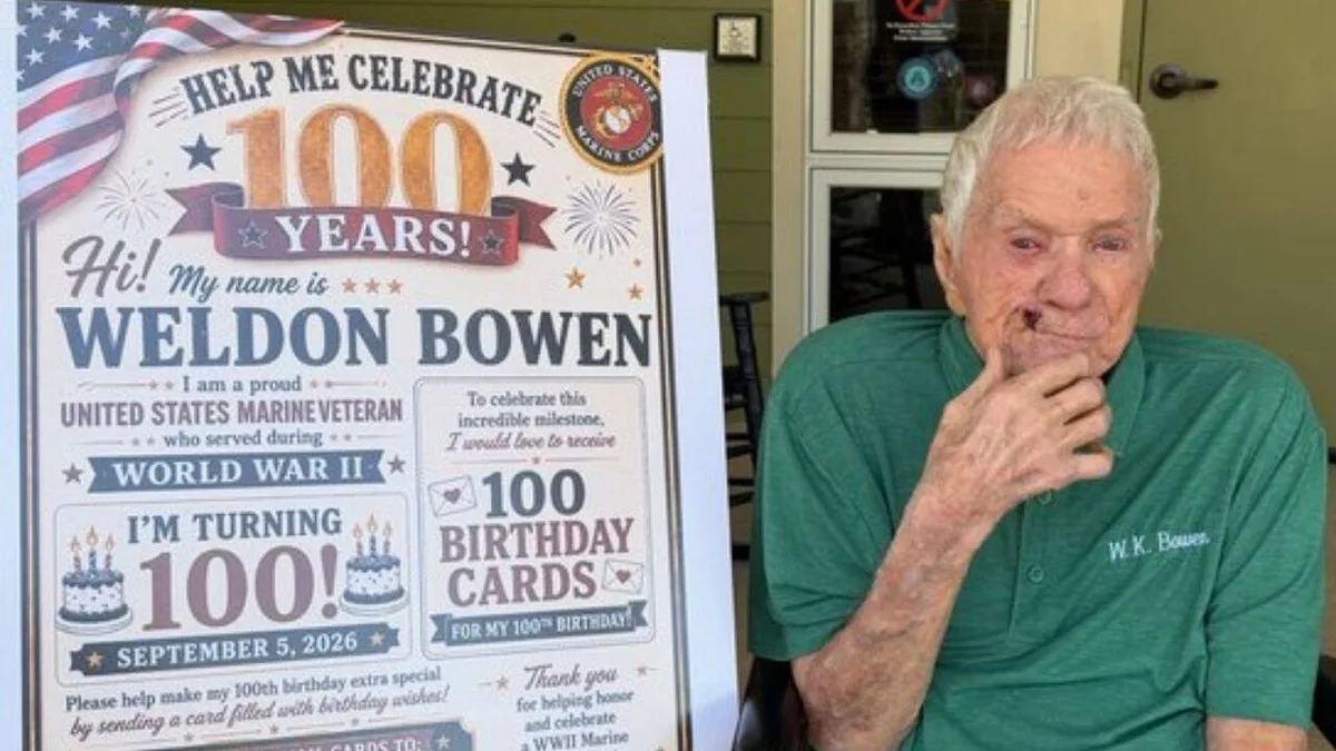 Texas WWII veteran’s remarkable century is being celebrated with a heartfelt tribute