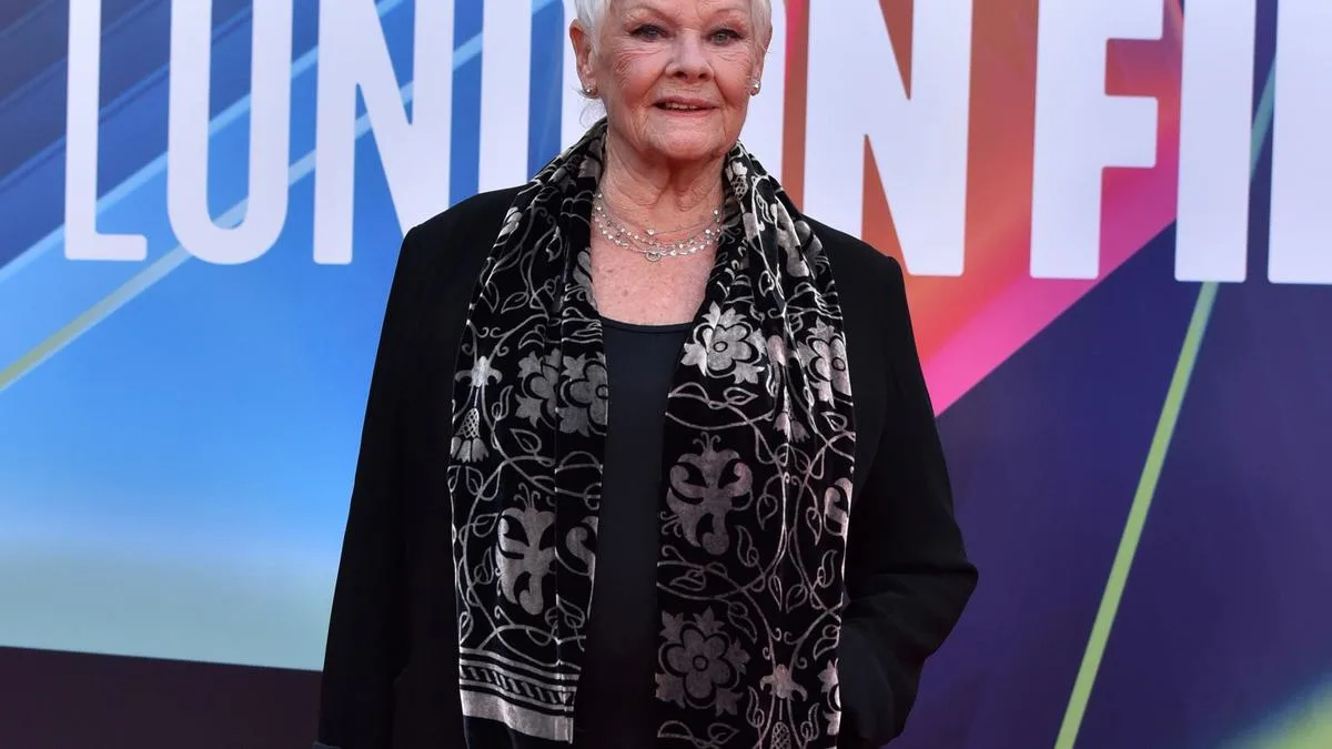 Dame Judi Dench urges people to live 'authentically'
