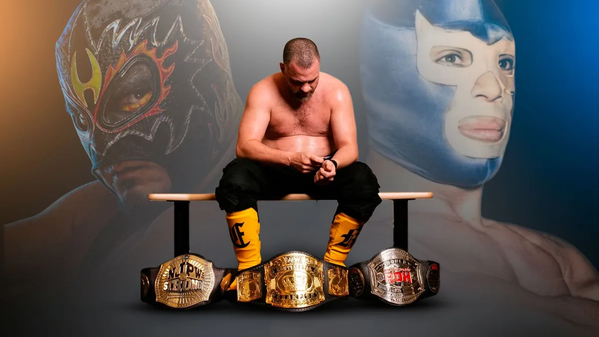 Eddie Kingston, luchador de AEW se sincera antes de enfrentar a Hechicero y revela que Blue Demon fue su inspiración