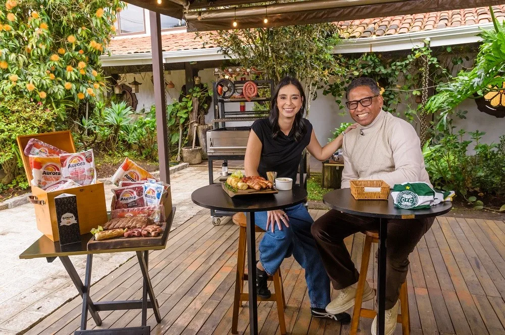 Churras do GE em clima de Fluminense e Coritiba com Sergio Ramirez