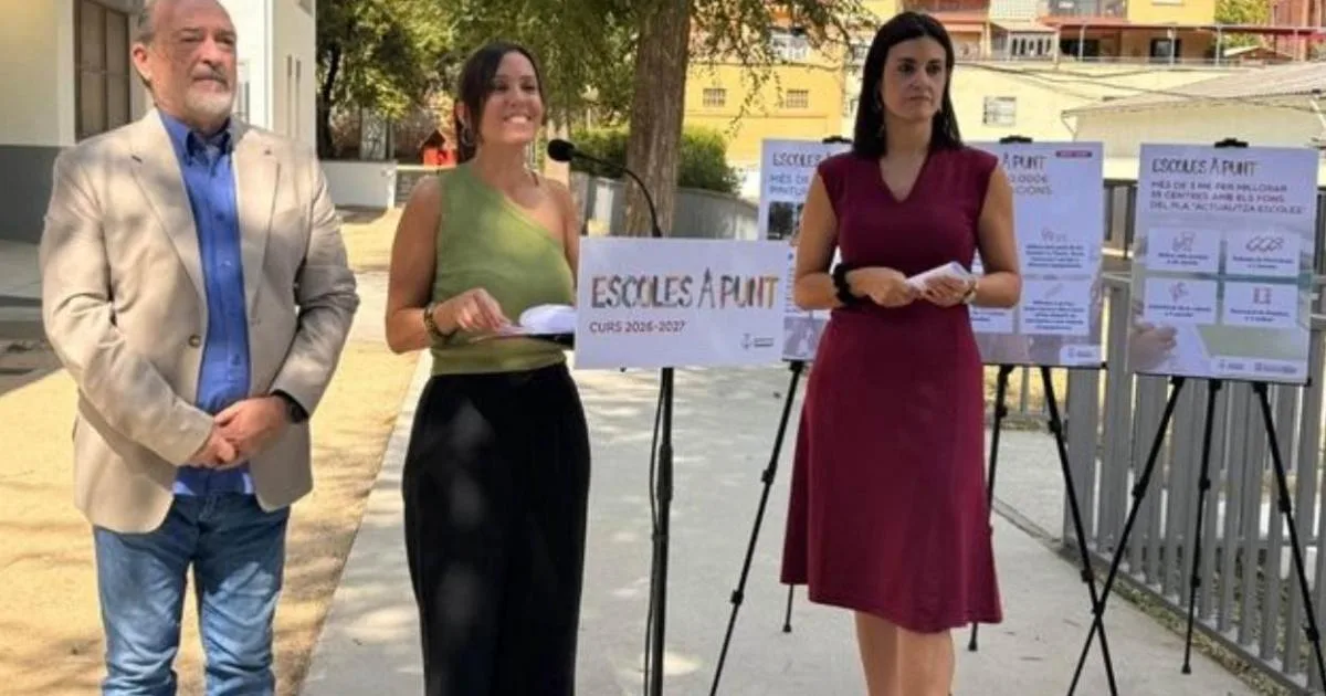 Sabadell destina más de 15 millones de euros a la mejora de los centros educativos de toda la ciudad durante este mandato