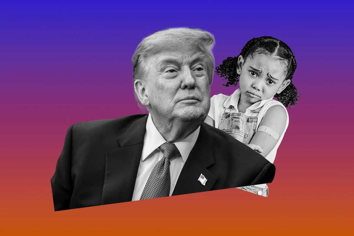 Trump Cares About Vaccines. Uh-Oh.