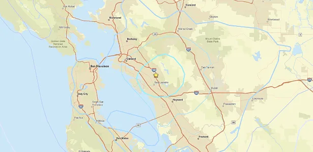 Terremoto de magnitude 4,1 atinge região de San Francisco, na Califórnia