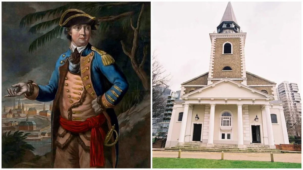 Benedict Arnold's crypt now part of kindergarten classroom