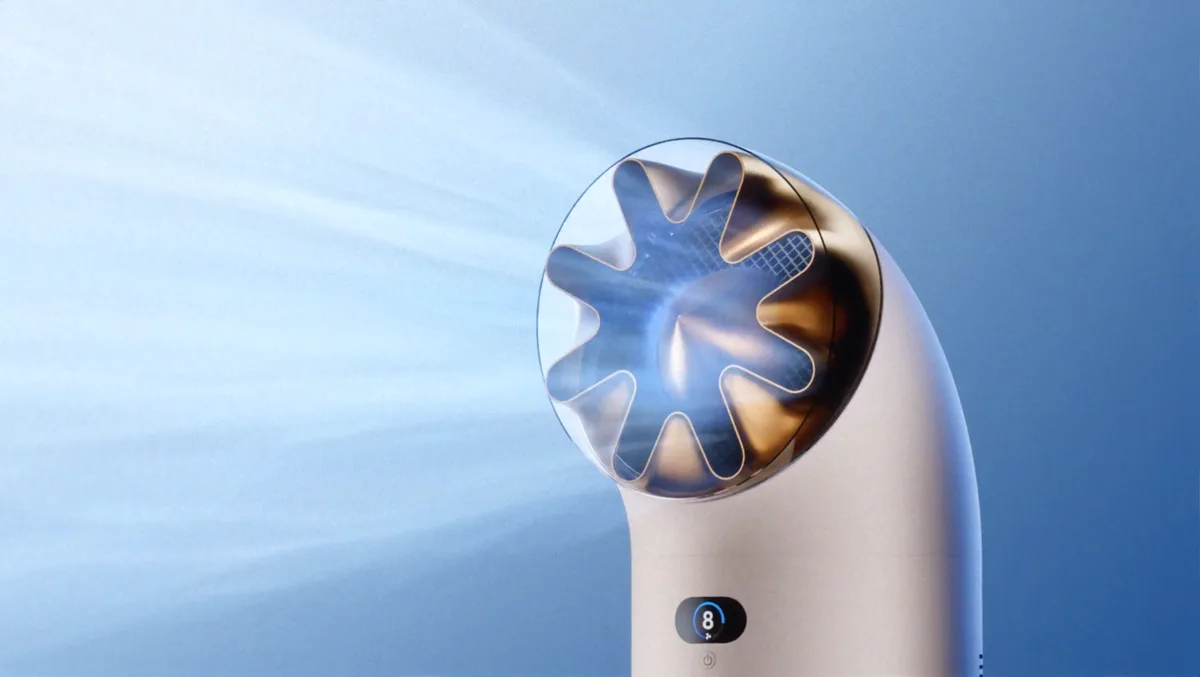 Dyson’s Huge Pipe-like Air Purifier Moves Like a Dune Sandworm and Blows Air Across the Room