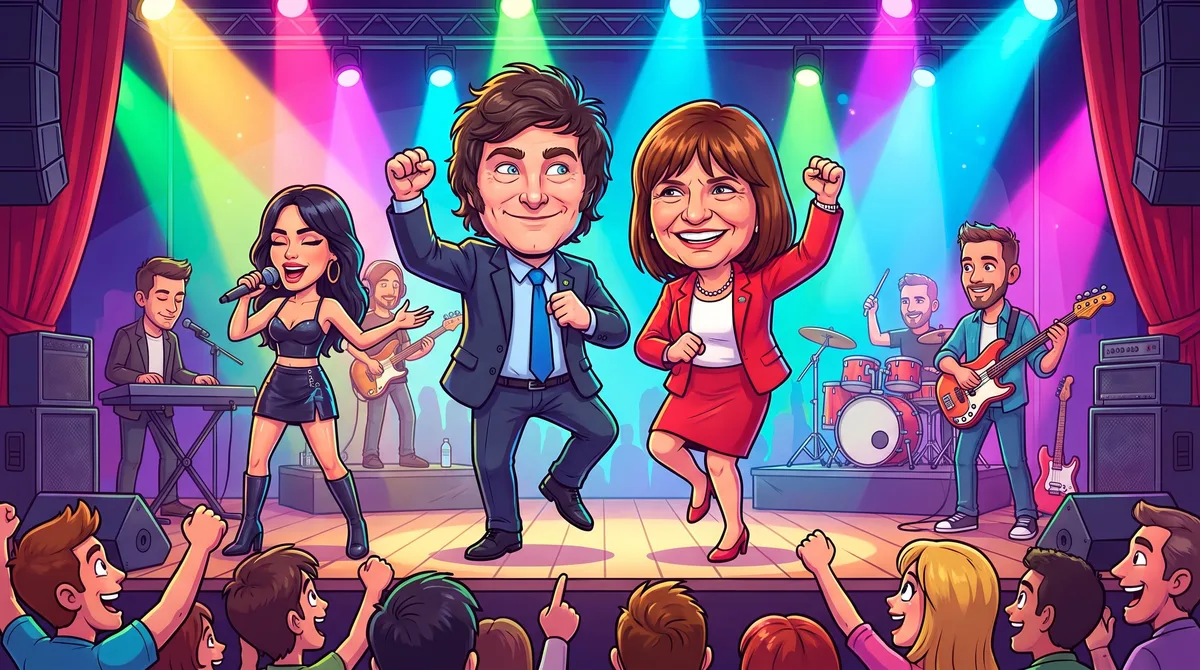 Milei habló sobre el video de Patricia Bullrich escuchando a “Lali”