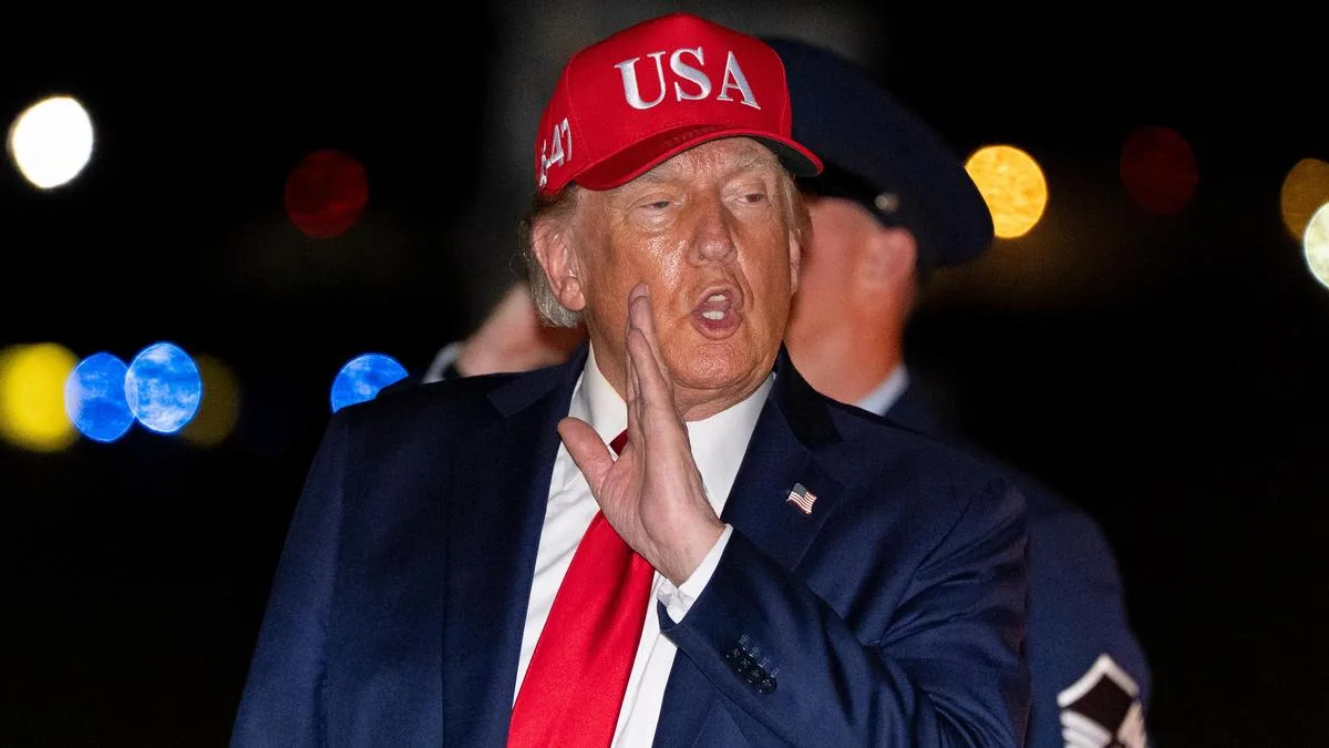 Trump reiterates Iran war talking points, says Iran wants to make a deal