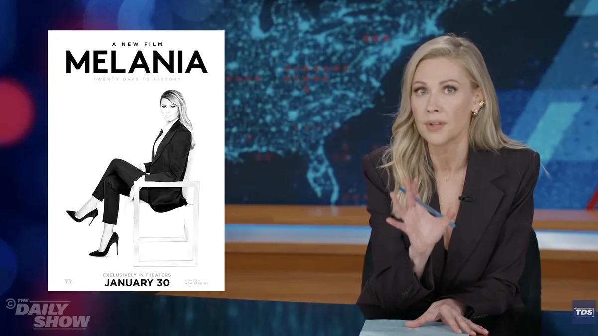 ‘Daily Show’ Exposes Melania’s Next Documentary ‘Cash Grab’