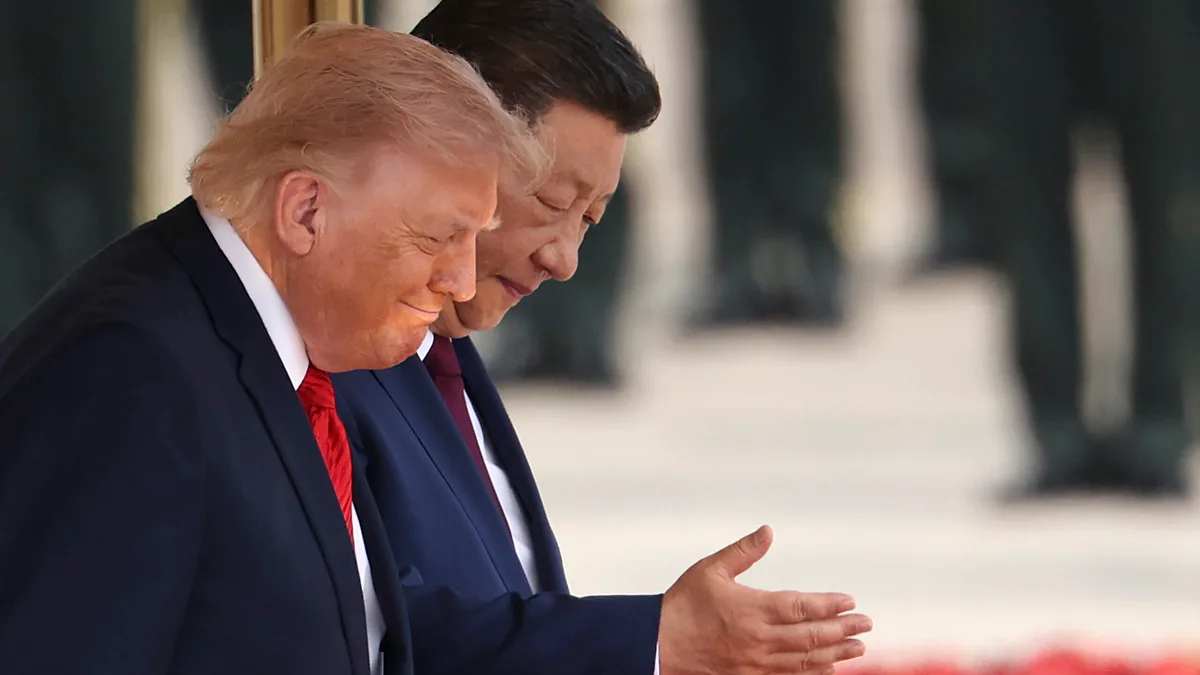 De novo frente a frente, Trump e Xi procuram estabilidade comercial. IA, tarifas e Irão em cima da mesa