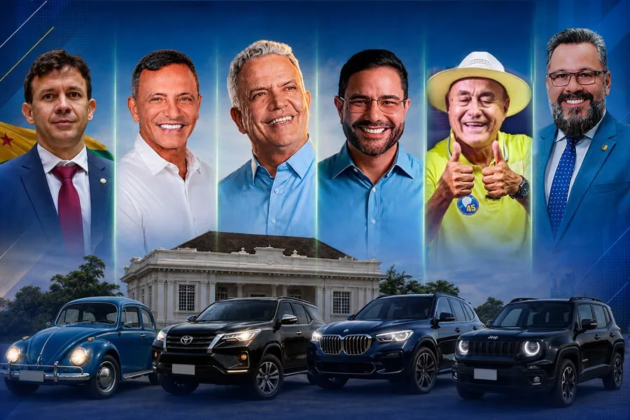De Fusca a BMW: os veículos declarados por candidatos ao Governo e Senado no Acre