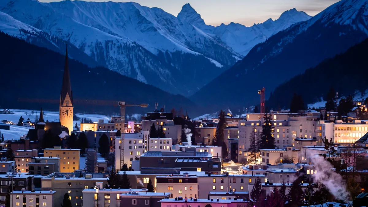F.A.S. Exklusiv: Ein Deutsches Haus für Davos