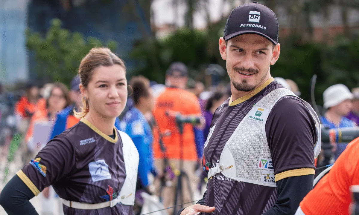 Ana Caetano e Marcus D’Almeida vencem no recurvo do Campeonato Brasileiro