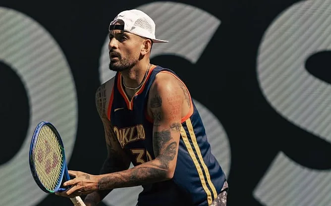Nick Kyrgios suspenso após testar positivo para cocaína. Tenista assume que cometeu "um grande erro"