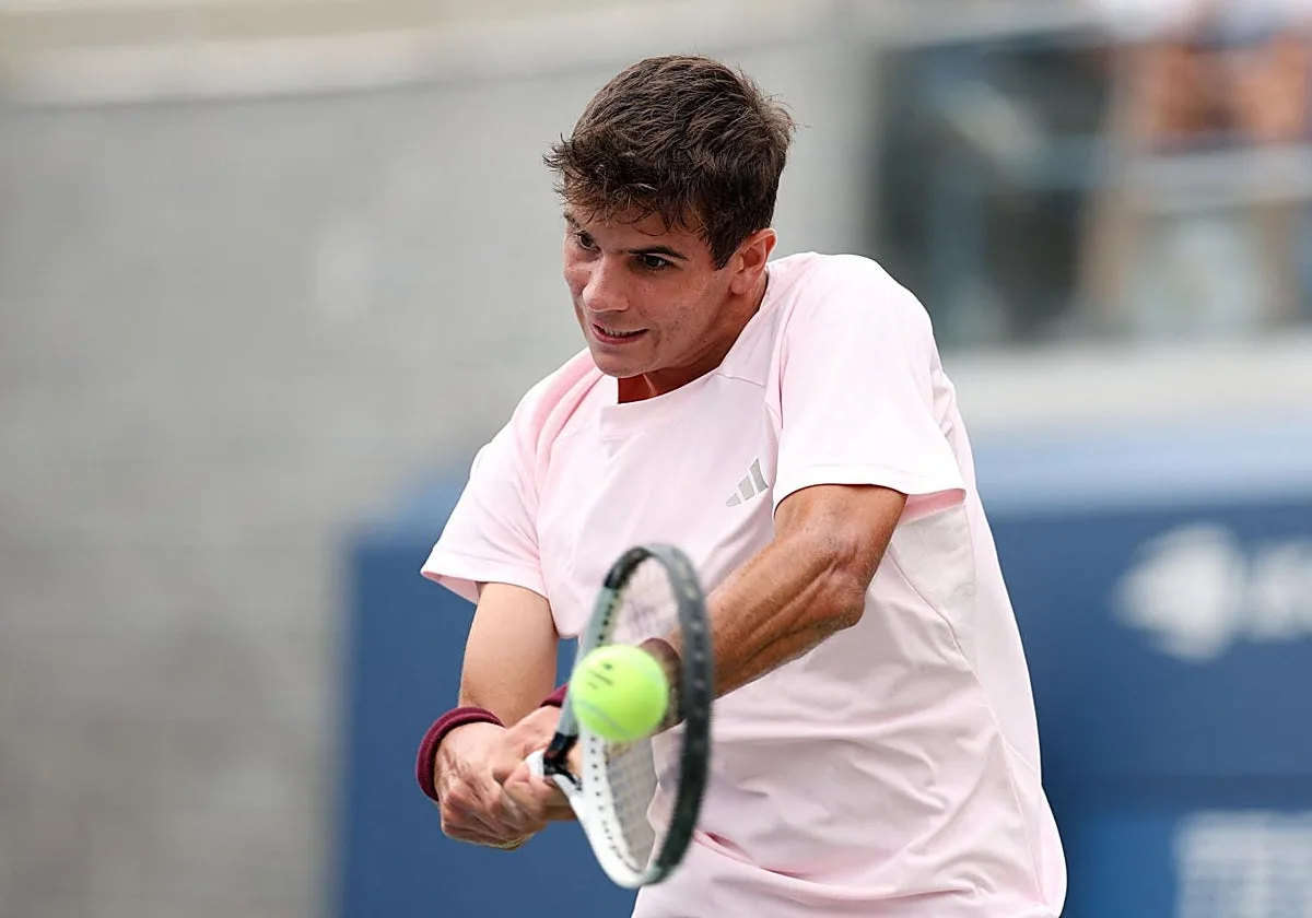 Rafa Jódar cae en la primera ronda en su début en el US Open