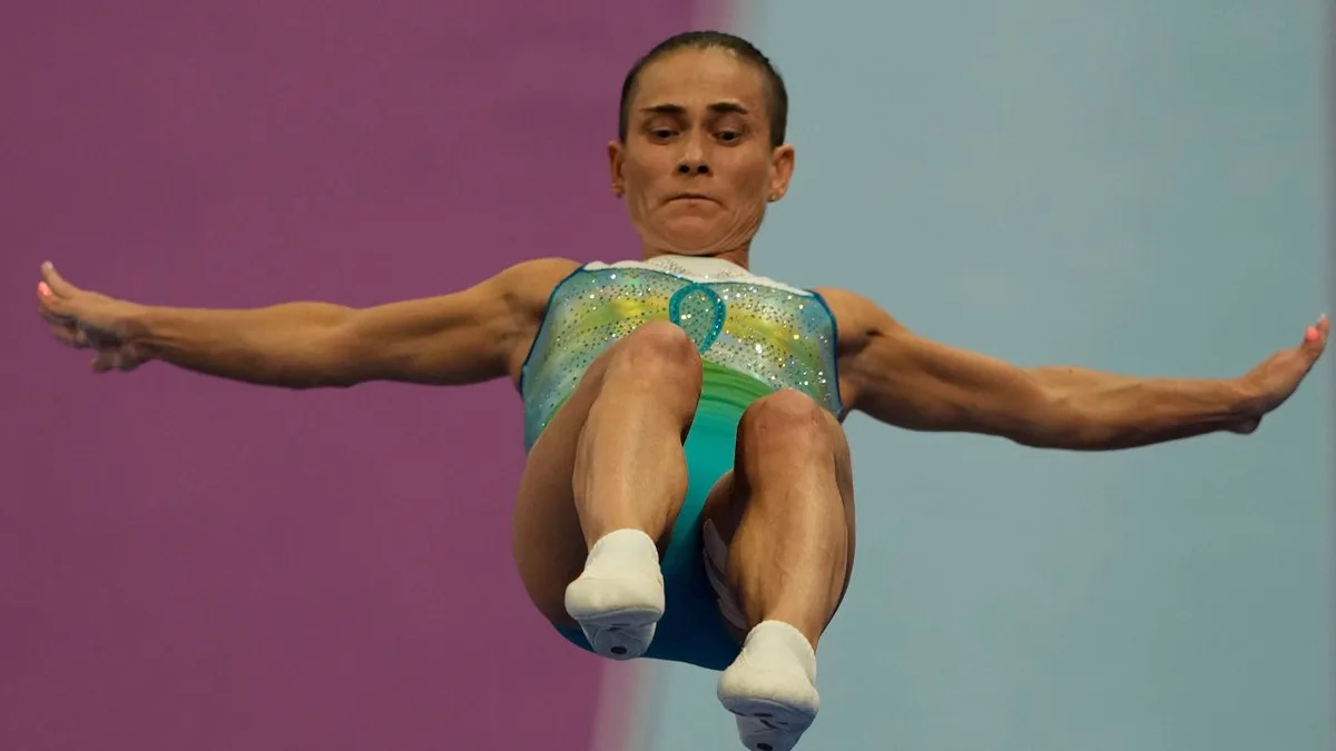 Uzbekistan gymnast Oksana Chusovitina, 51, aims for ninth Olympics