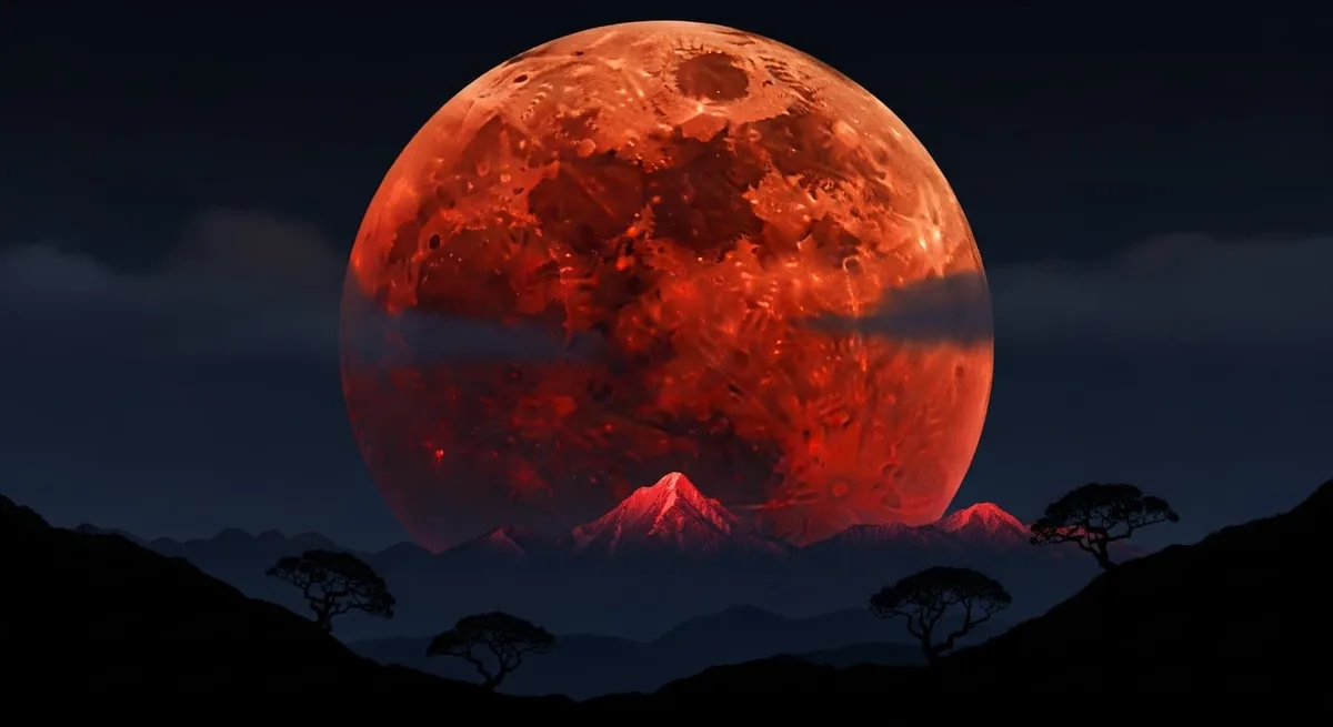 Por qué la Luna se pone roja durante el eclipse: la ciencia detrás de la “luna de sangre’’