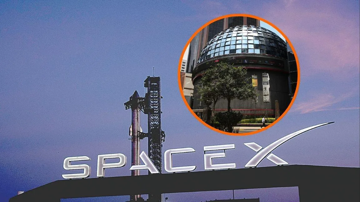 Space X llega a la Bolsa Mexicana de Valores cotizando por encima de los 2 mil 500 pesos