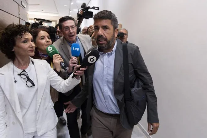 Mazón analiza una a una la actuación de las víctimas tras recibir el Es Alert