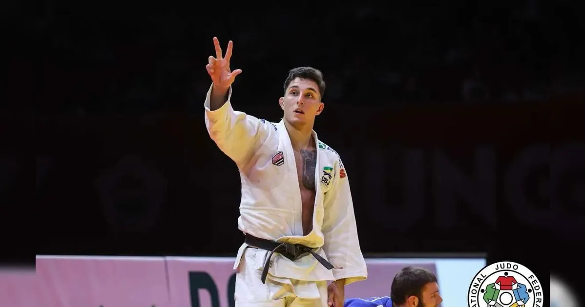 Guilherme Schimidt é ouro e país fecha Grand Slam de judô com 3 pódios