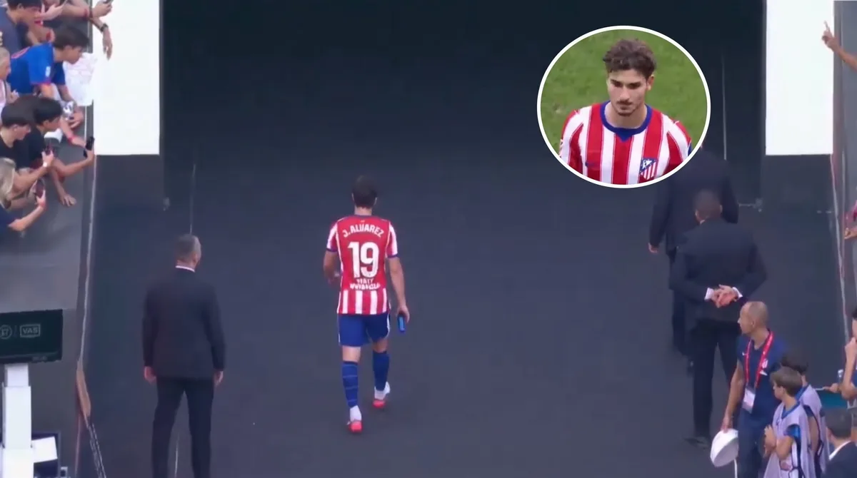 El detrás de escena del gesto de Julián Álvarez tras ser hostigado por los hinchas del Atlético de Madrid: “Final de una tarde triste”