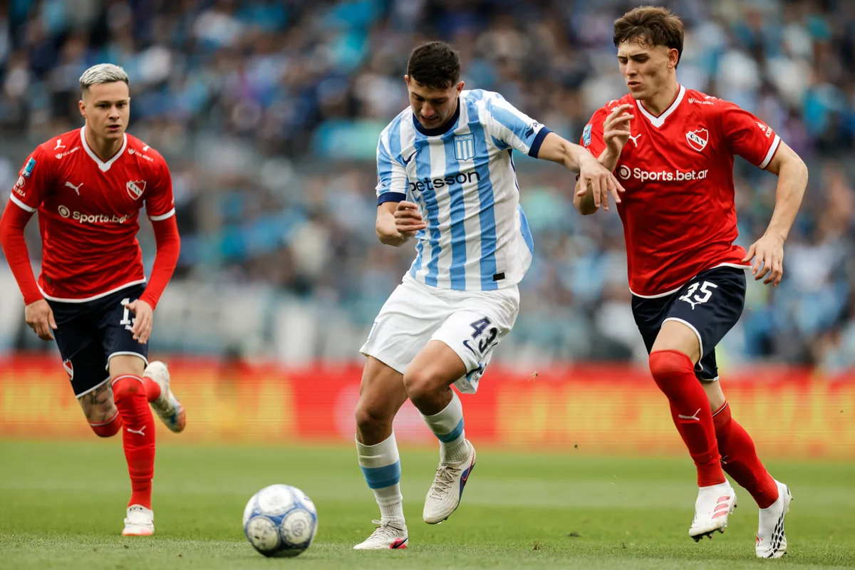 Así quedó el historial del clásico de Avellaneda, tras el empate entre Racing e Independiente