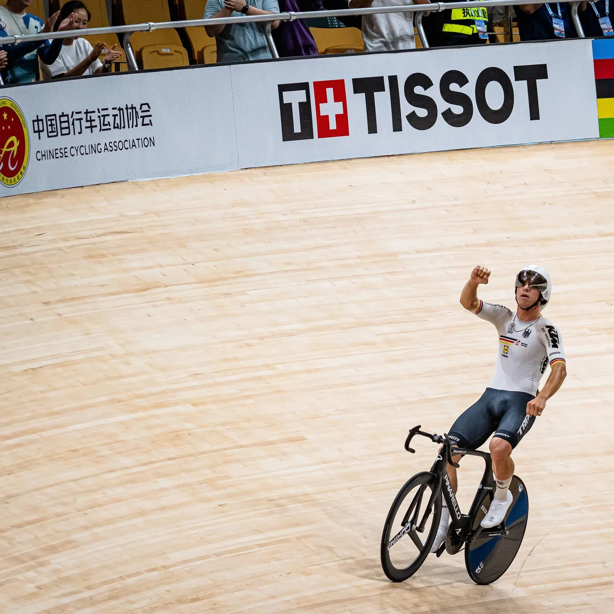 Shanghai - Bahnrad-WM: Teutenberg holt Gold im Ausscheidungsfahren