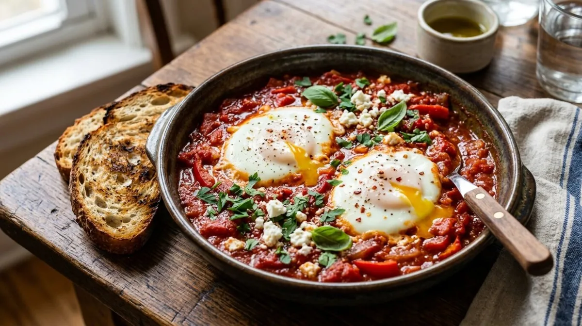 Roberta Cipri, chef: “Los mejores huevos en el purgatorio se hacen con 400 ml de salsa de tomate y 100 g de mozzarella”