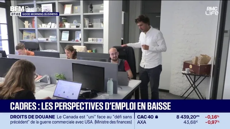 Les embauches de cadres au ralenti