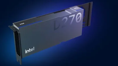 Intel D270: Intels neue Grafikkarte hat 480 GByte Speicher