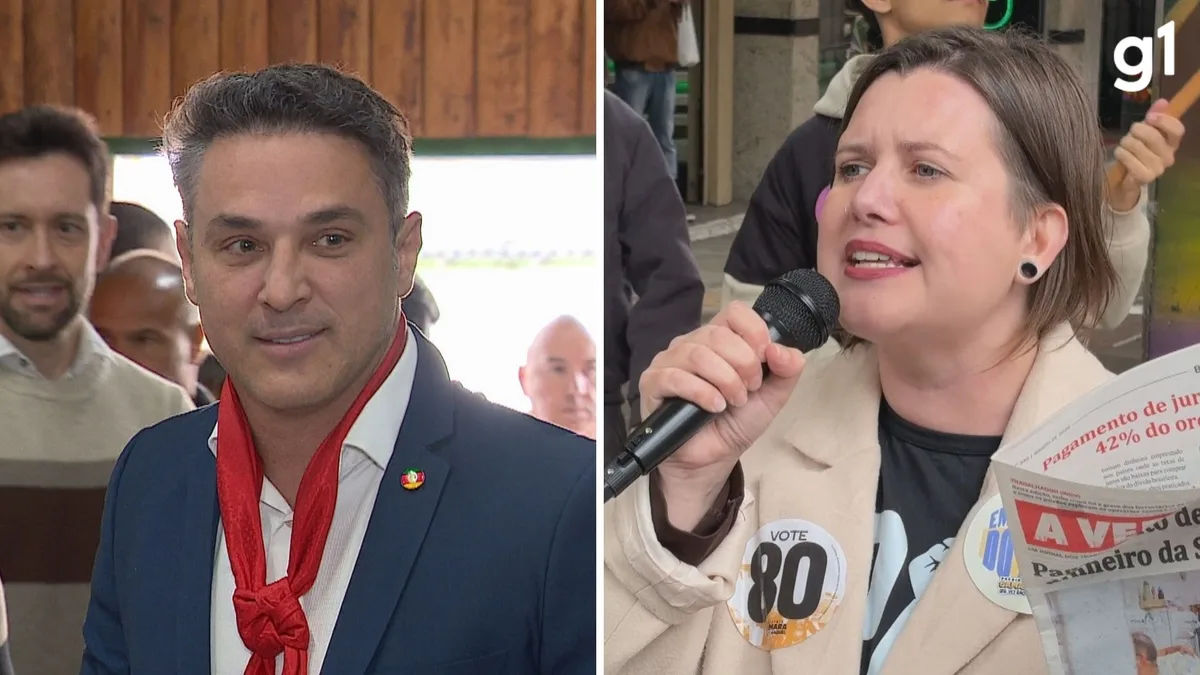 Eleições 2026: veja como foi o dia dos candidatos ao governo do RS nesta terça-feira, 1º