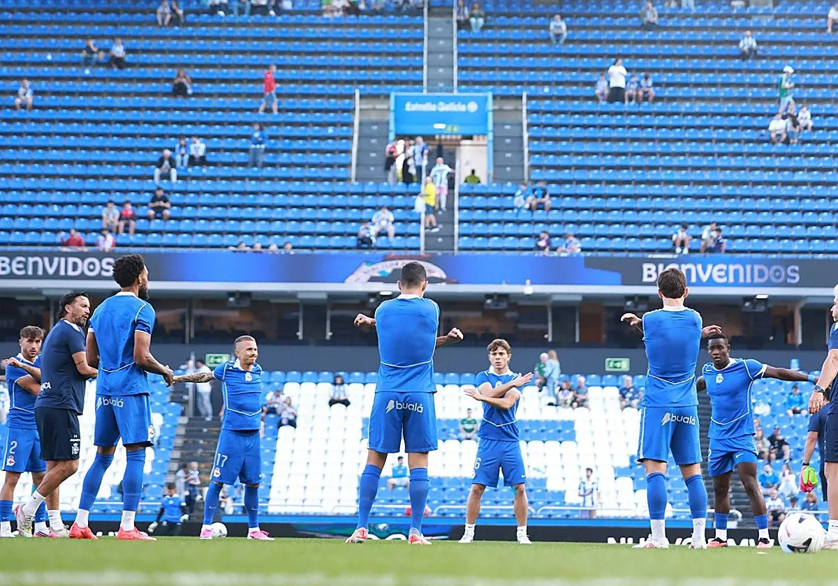 Un proceso vírico afecta a varios jugadores de la plantilla del Deportivo de La Coruña