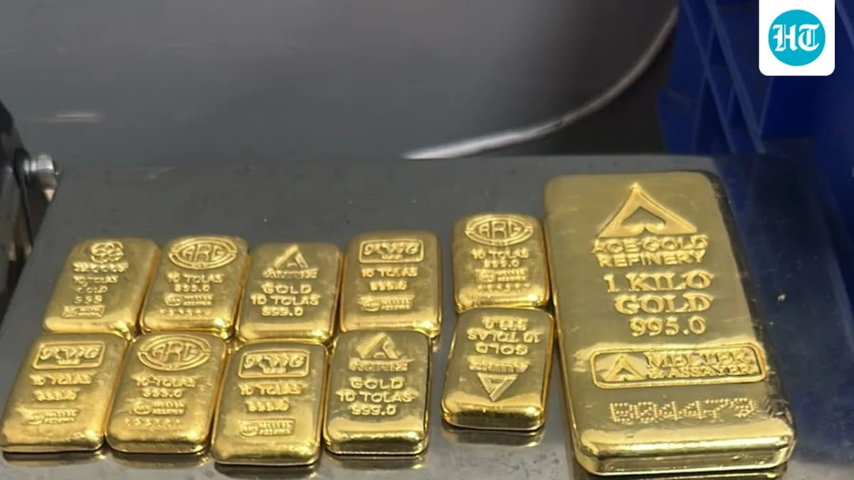 11 gold bars recovered at Delhi airport after 2 passengers from Dubai closely tracked