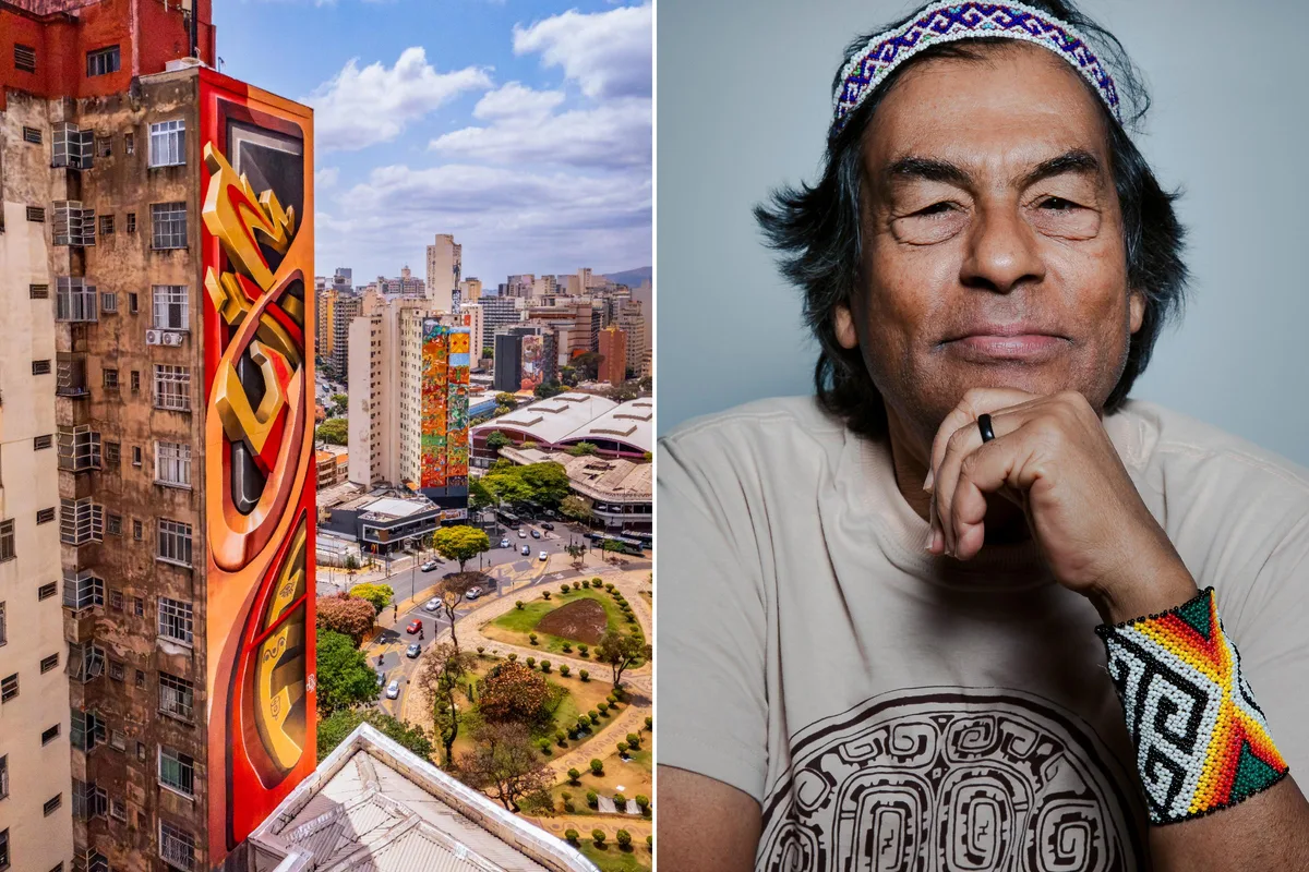 BH: festival gratuito terá arte de Krenak, highline e visitas ao JK