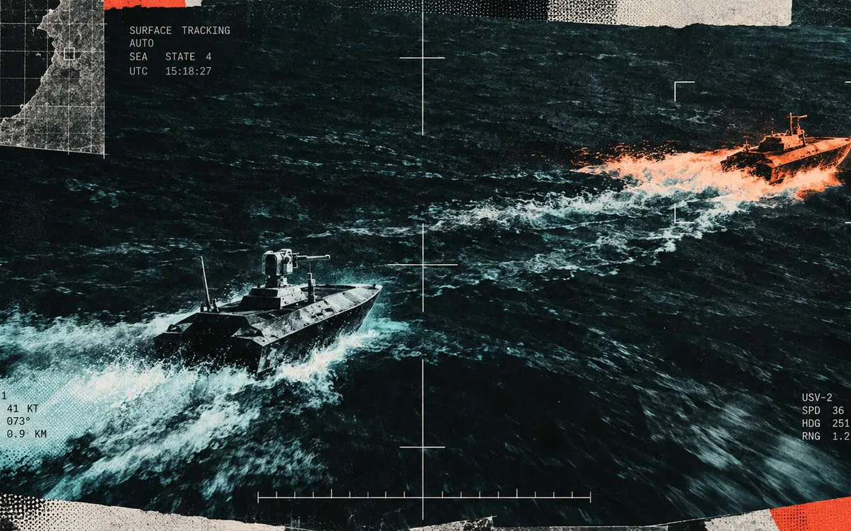 Pour la première fois, deux drones navals se sont affrontés en mer : la guerre vient-elle de franchir un cap ?