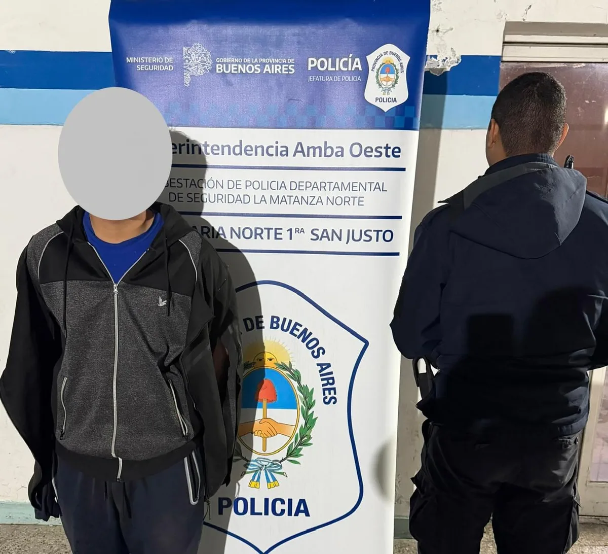 Cuatro menores robaron un auto en San Justo, huyeron de la Policía y chocaron en plena persecución