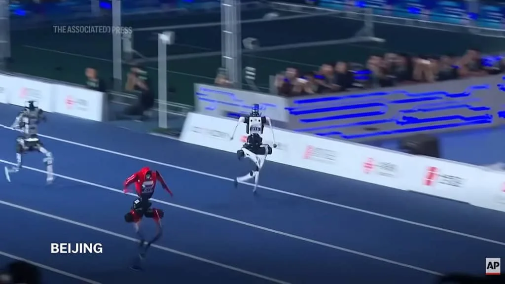 Robô humanoide diminui ainda mais recorde de Usain Bolt