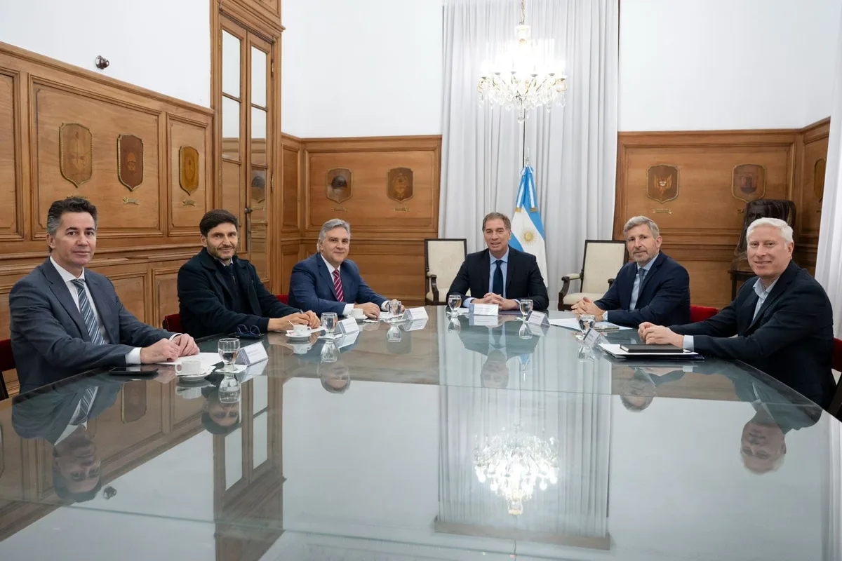 Diego Santilli reforzó el vínculo con tres gobernadores cercanos a la Casa Rosada