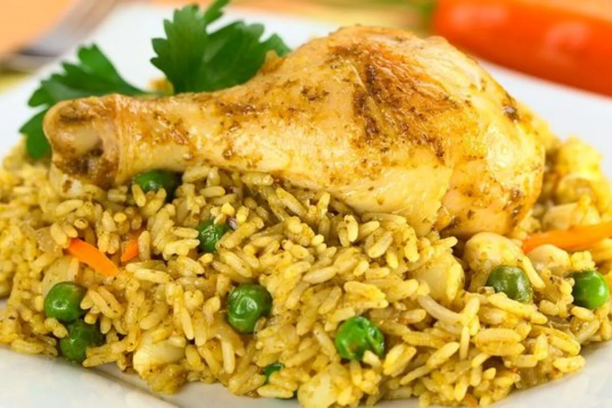 Receta de arroz con pollo