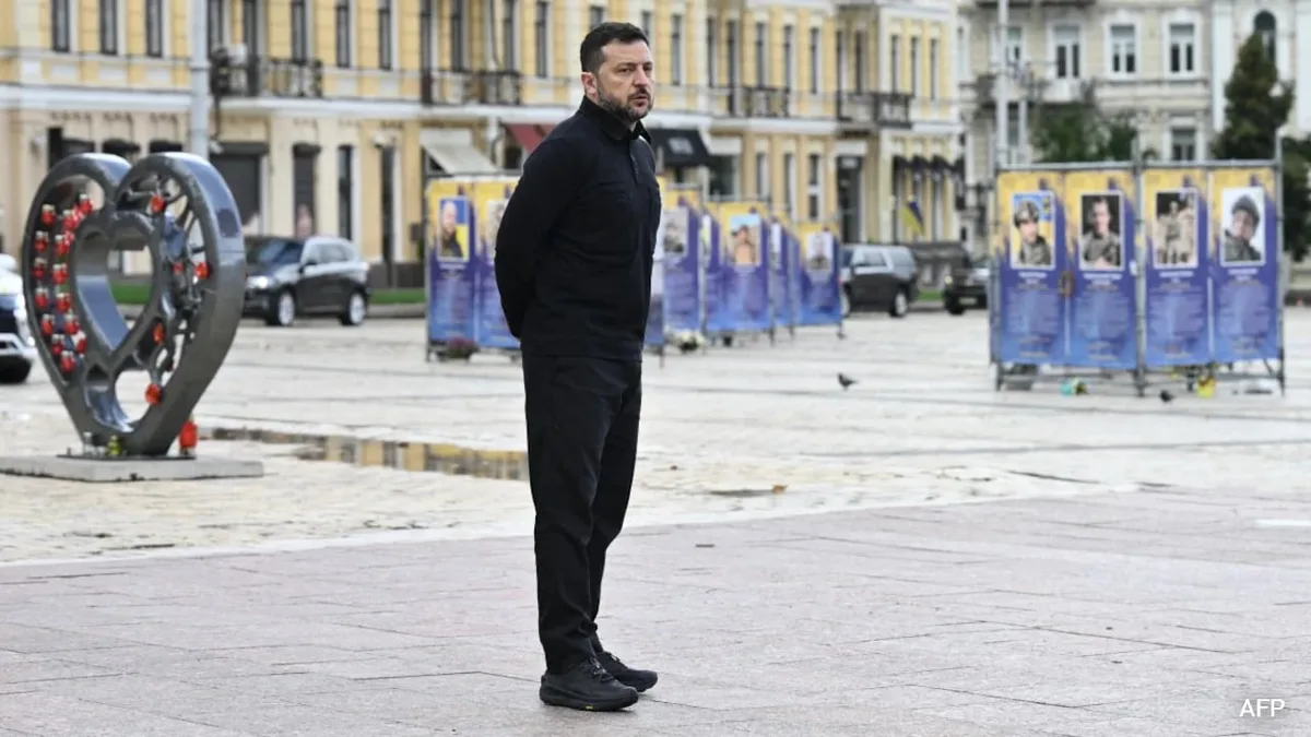 Zelensky Says Ukraine Ready For "De-Escalatory Steps"